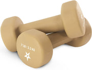 Neoprene Coated Hex Dumbbell Set (Pair)