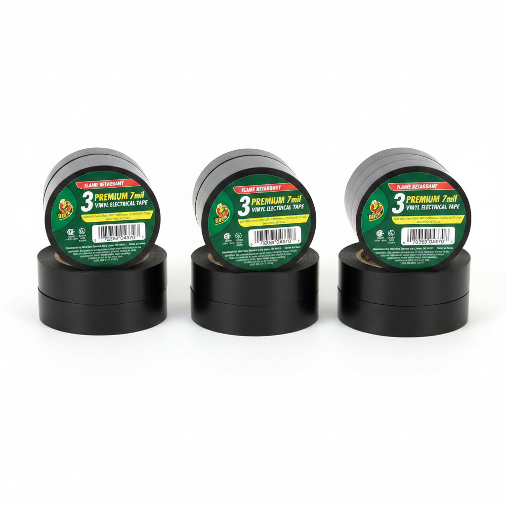Professional Electrical Tape, 0.75" x 50 Feet