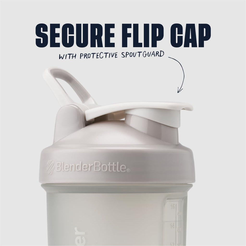 Protein Shaker Bottle with Storage & Pill Organizer
