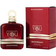Emporio Armani Stronger With You Tobacco Eau de Parfum 100ml bottle for men