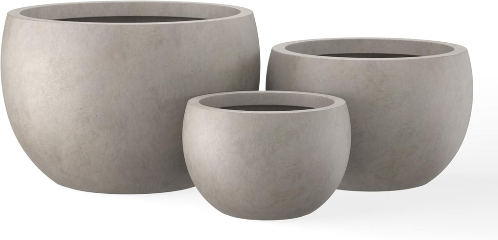 Fluted Round Planter
