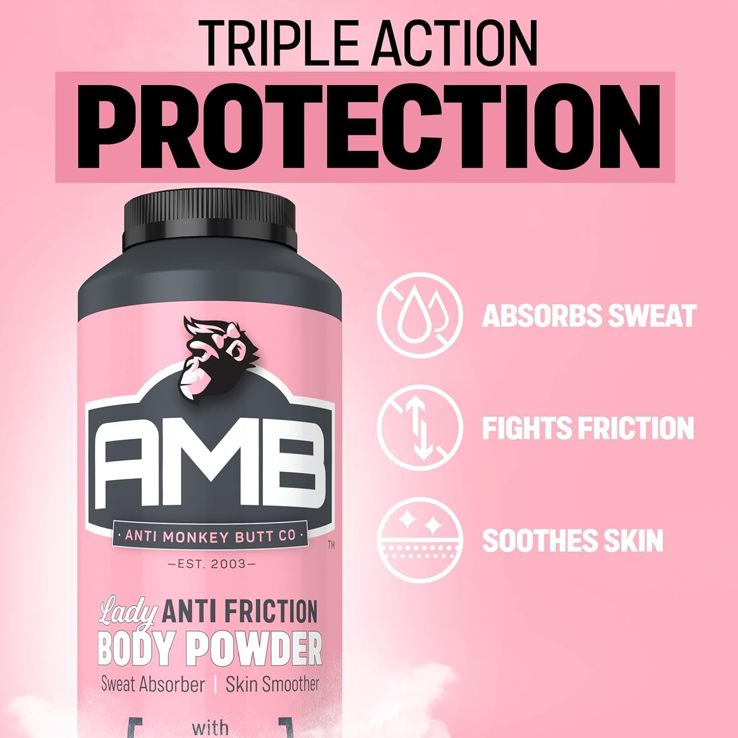 Women's Talc-Free Anti-Chafing Body Powder