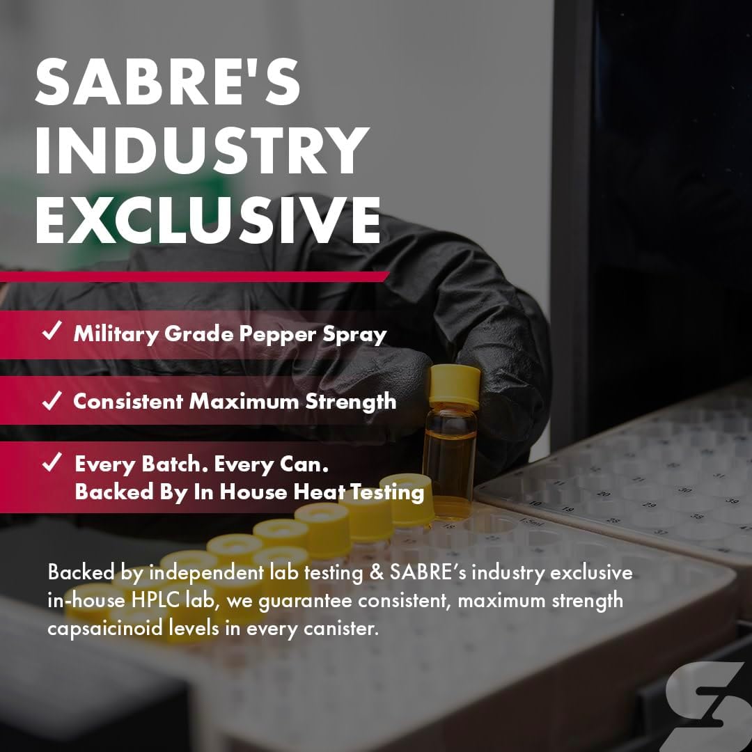 SABRE Crossfire Pepper Gel – Maximum Strength Defense Gel