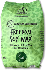 Natural Soy Wax Beads for Candle Making – 5 lb