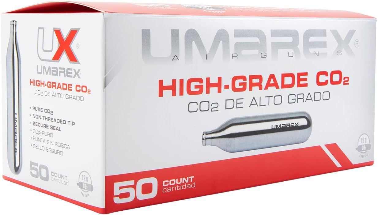 High-Grade CO₂ Cartridges for Airguns