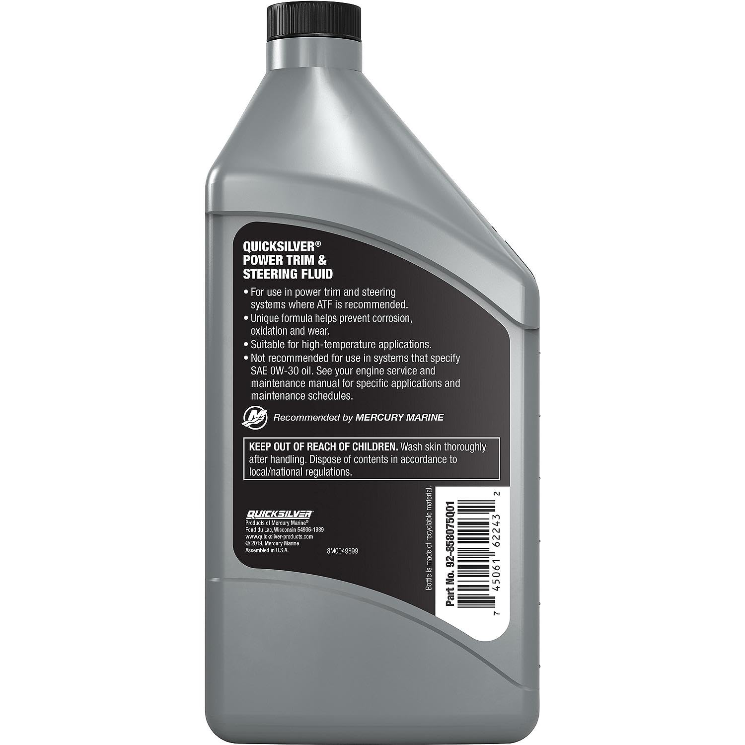 Marine Power Trim & Steering Fluid – 32 oz