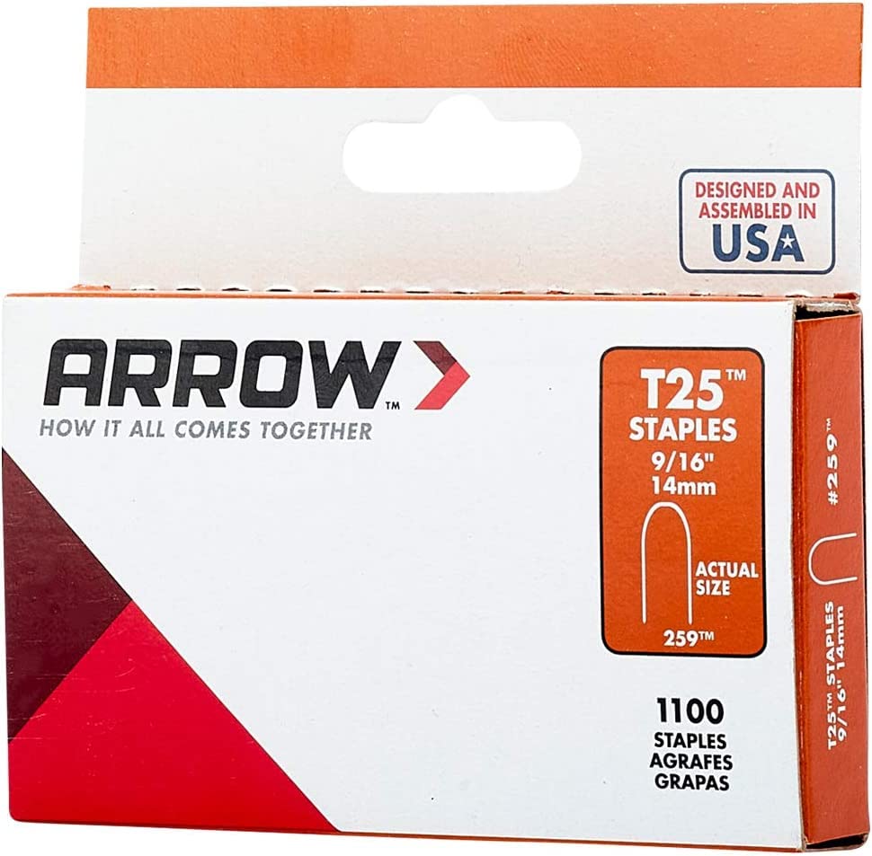 Round Crown Low Voltage Cable Staples