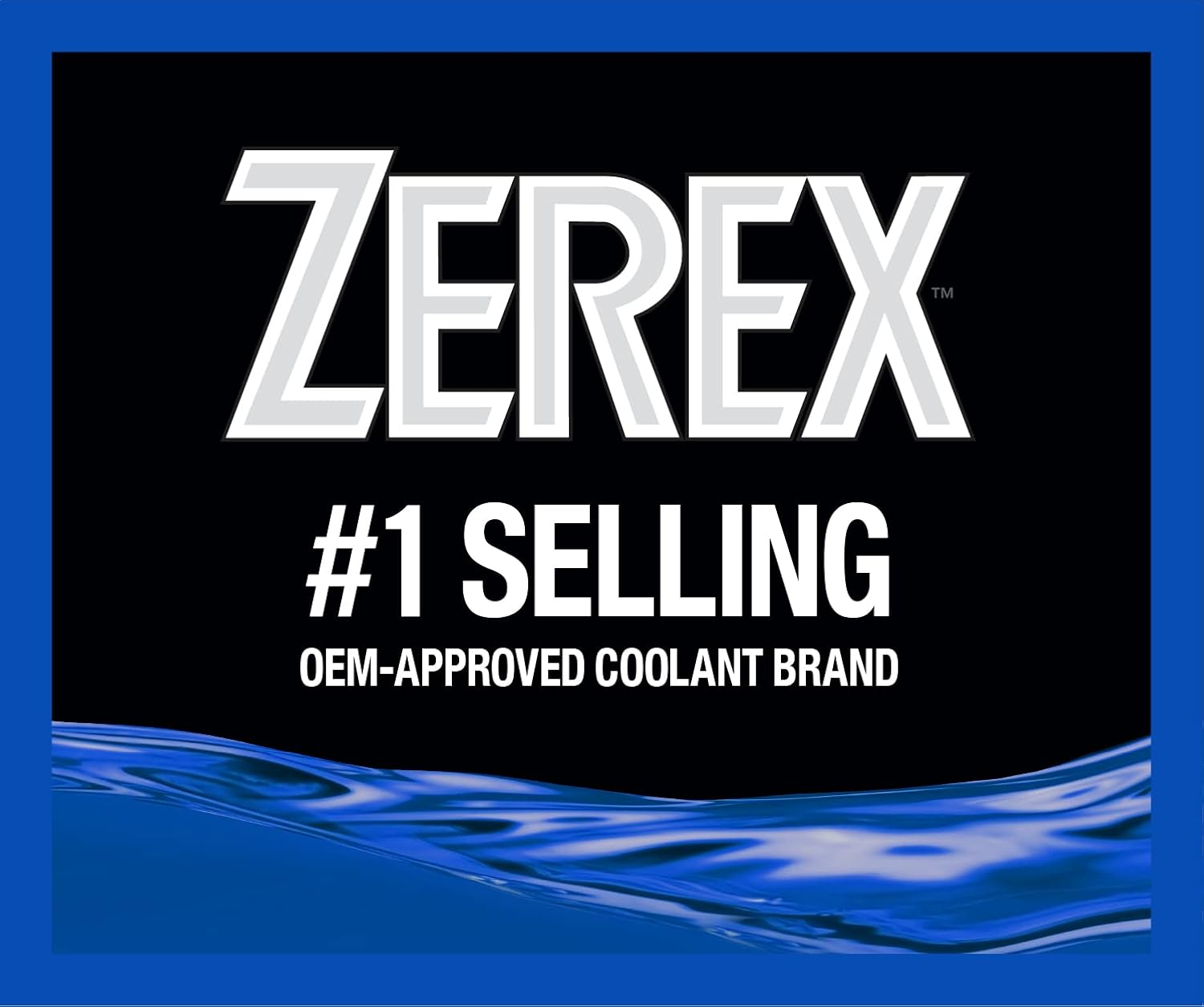 Zerex Asian Vehicle Blue 50/50 Prediluted Antifreeze/Coolant – 1 Gal