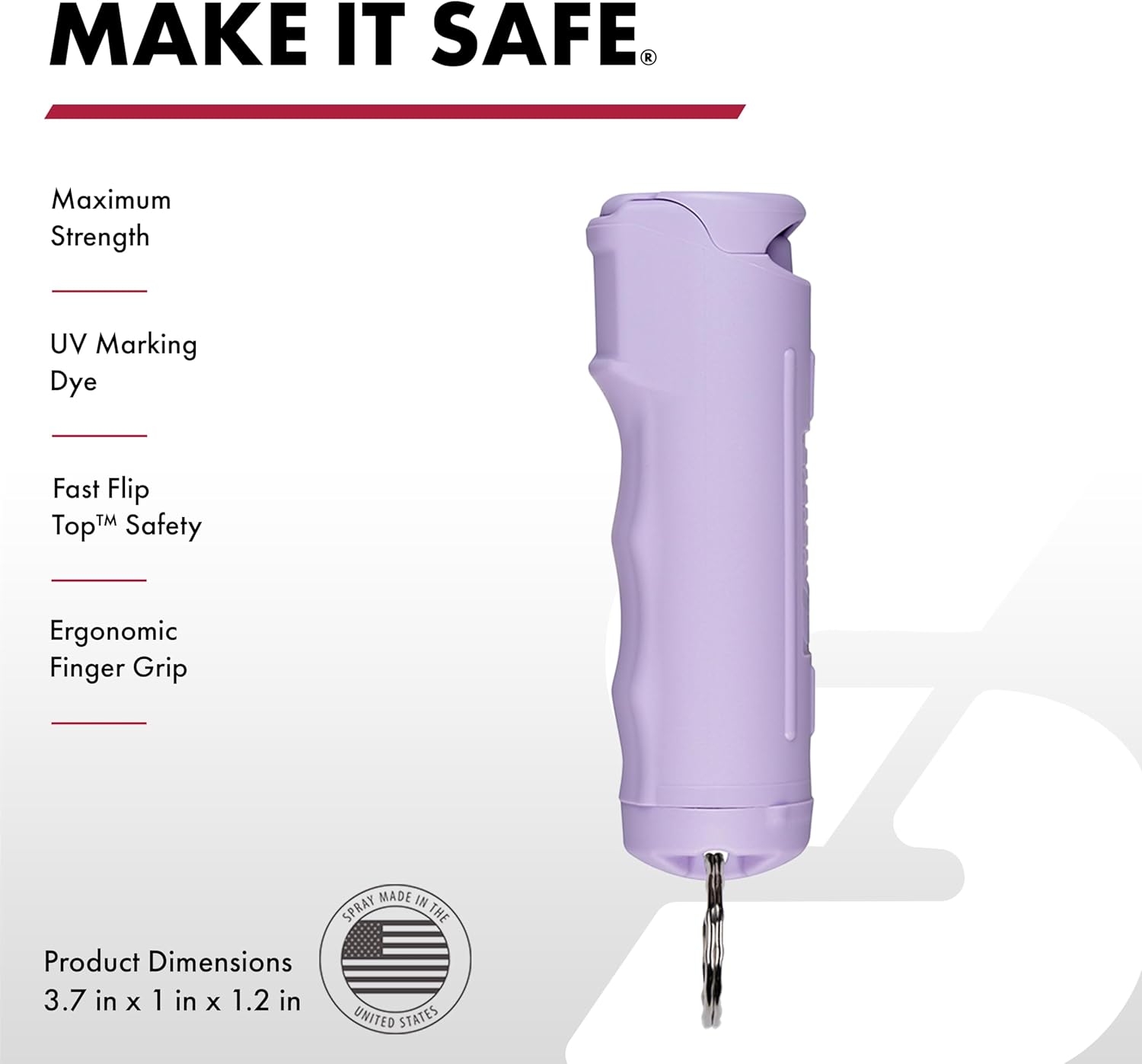 Pepper Spray & Rechargeable 2-in-1 Stun Gun Self Defense Kit
