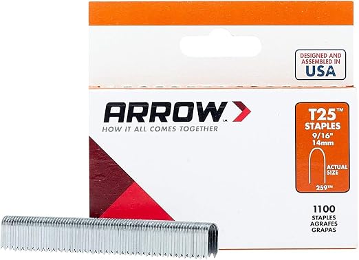 Round Crown Low Voltage Cable Staples