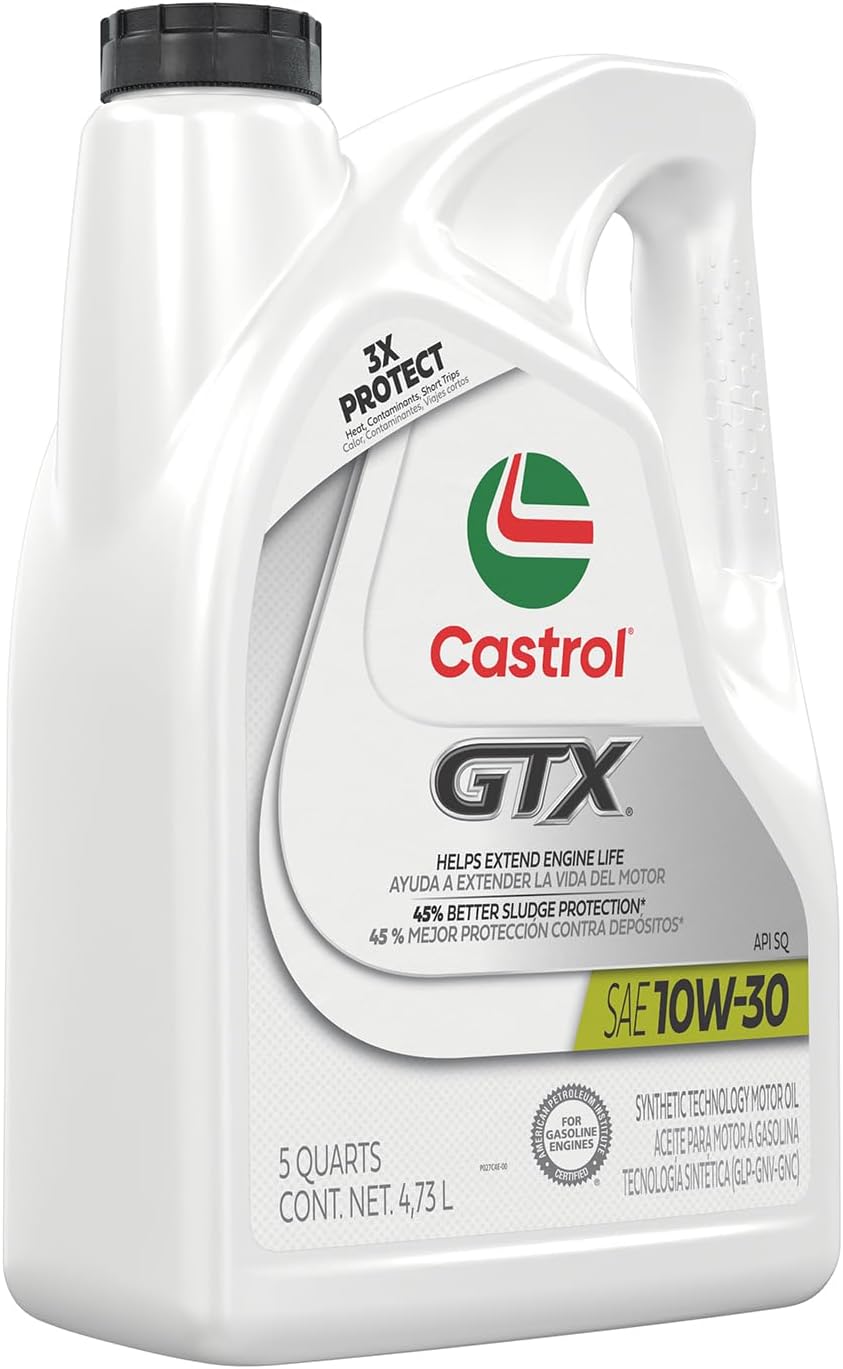 SAE 10W-30 Conventional Motor Oil – 5 Quarts