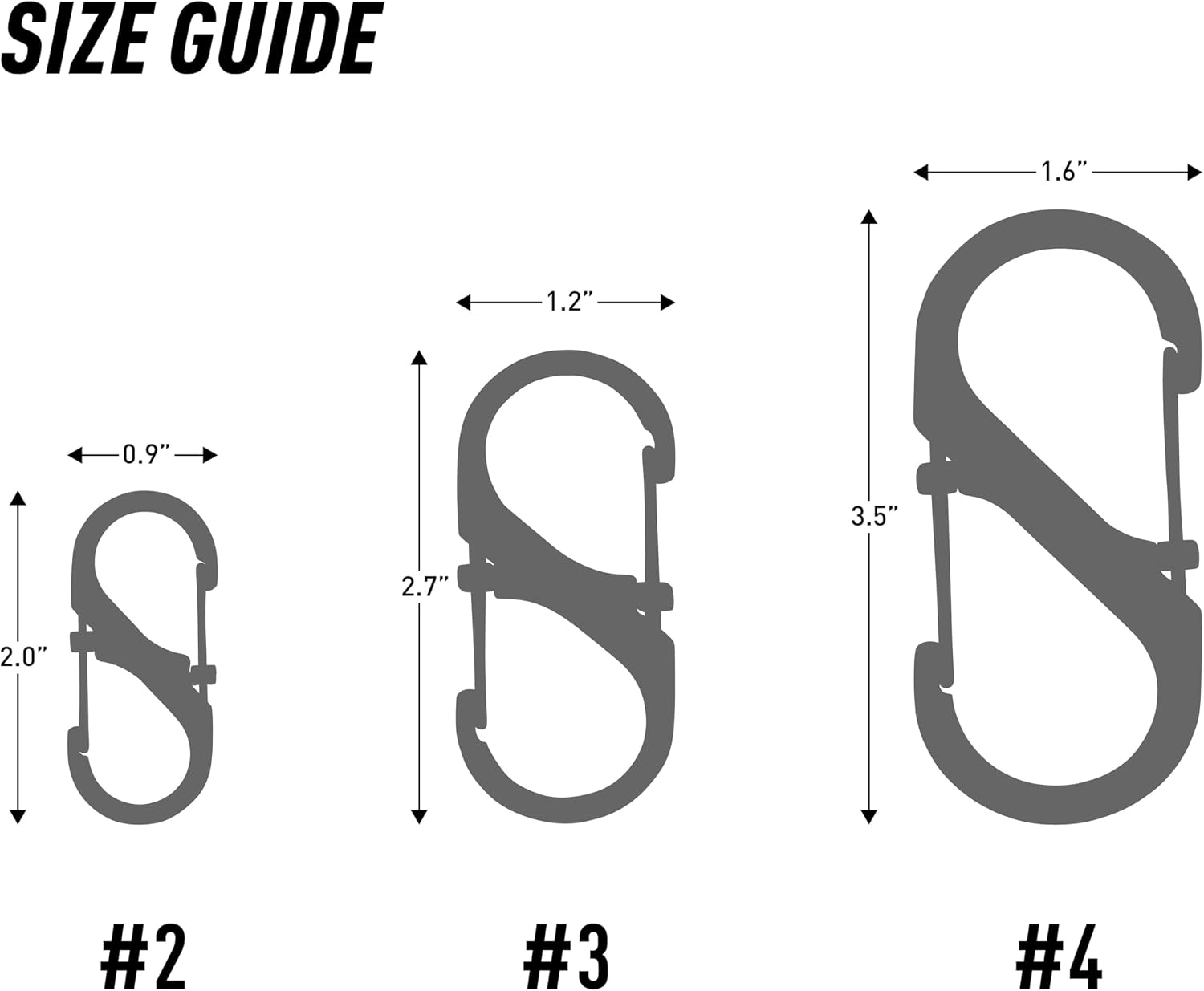 Slide Lock S-Biner Carabiner