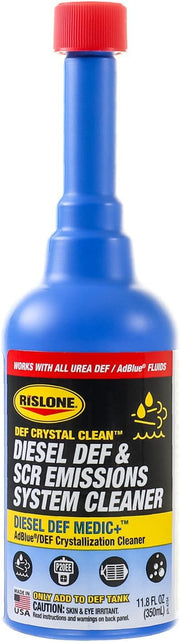 Rislone Crystal Clean DEF & SCR System Cleaner – 11.8 Oz
