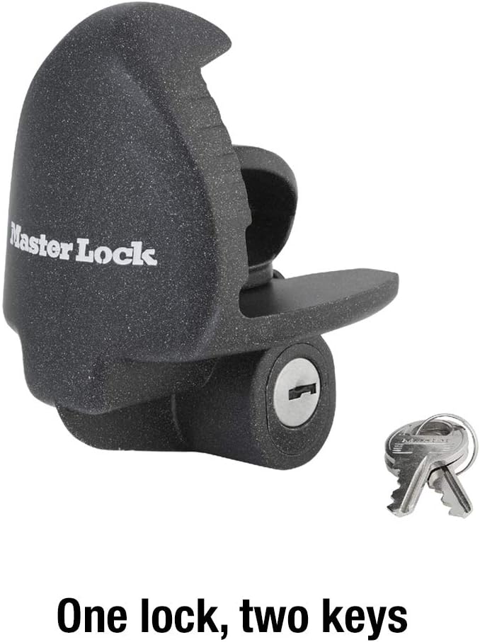 Master Lock Universal Trailer Coupler Lock – Black (379ATPY)