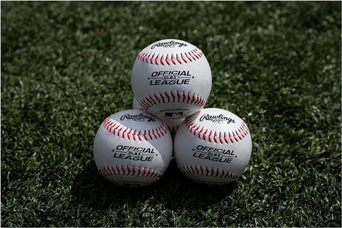Official League Practice Baseballs – 12 Pack