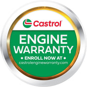 Castrol GTX High Mileage 10W-40 Synthetic Blend Motor Oil – 5 Quarts