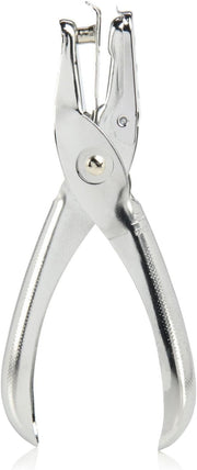 Chrome One-Hole Paper Punch – 5-Sheet Capacity