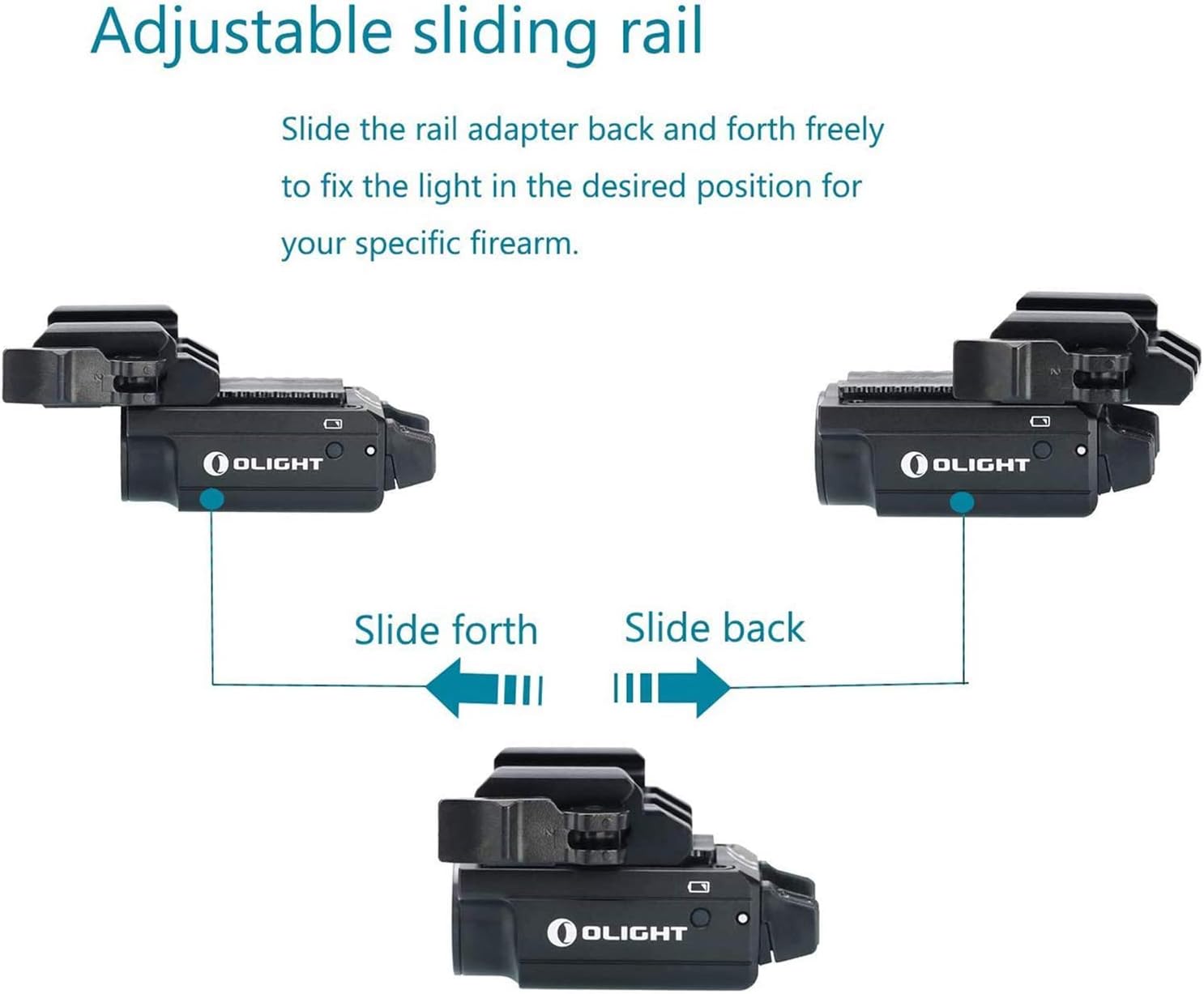 Compact Rechargeable Weapon Light