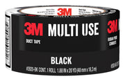 Black Multi-Use Duct Tape, 1.88" x 20 Yards