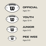 Wilson NCAA Football – Youth Composite Football