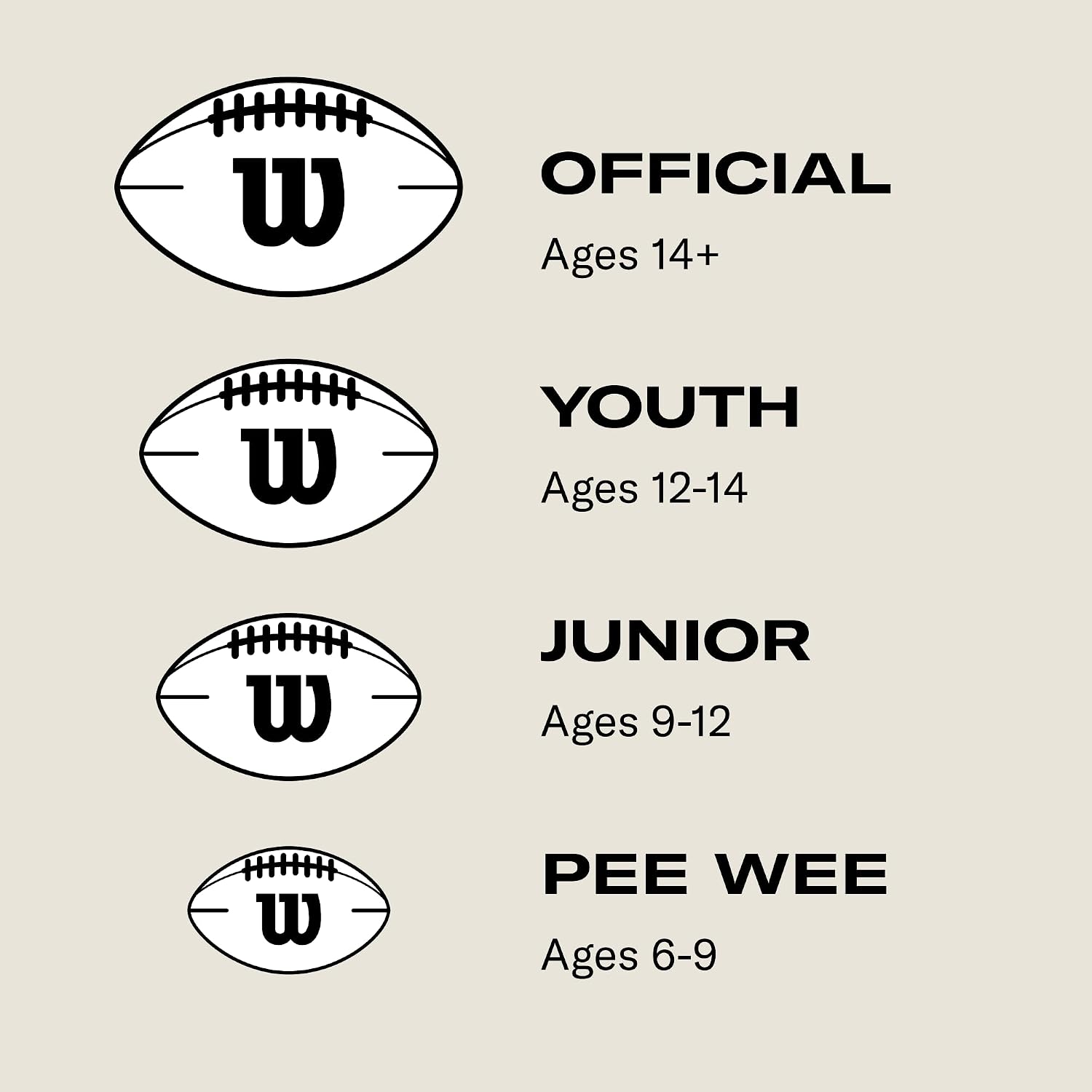 Wilson NCAA Football – Youth Composite Football