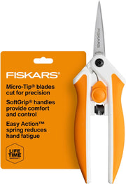6-Inch Spring-Assisted Micro-Tip Scissors