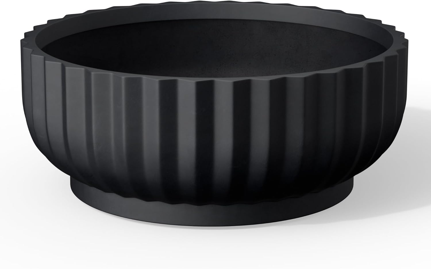 Round Stone Planter