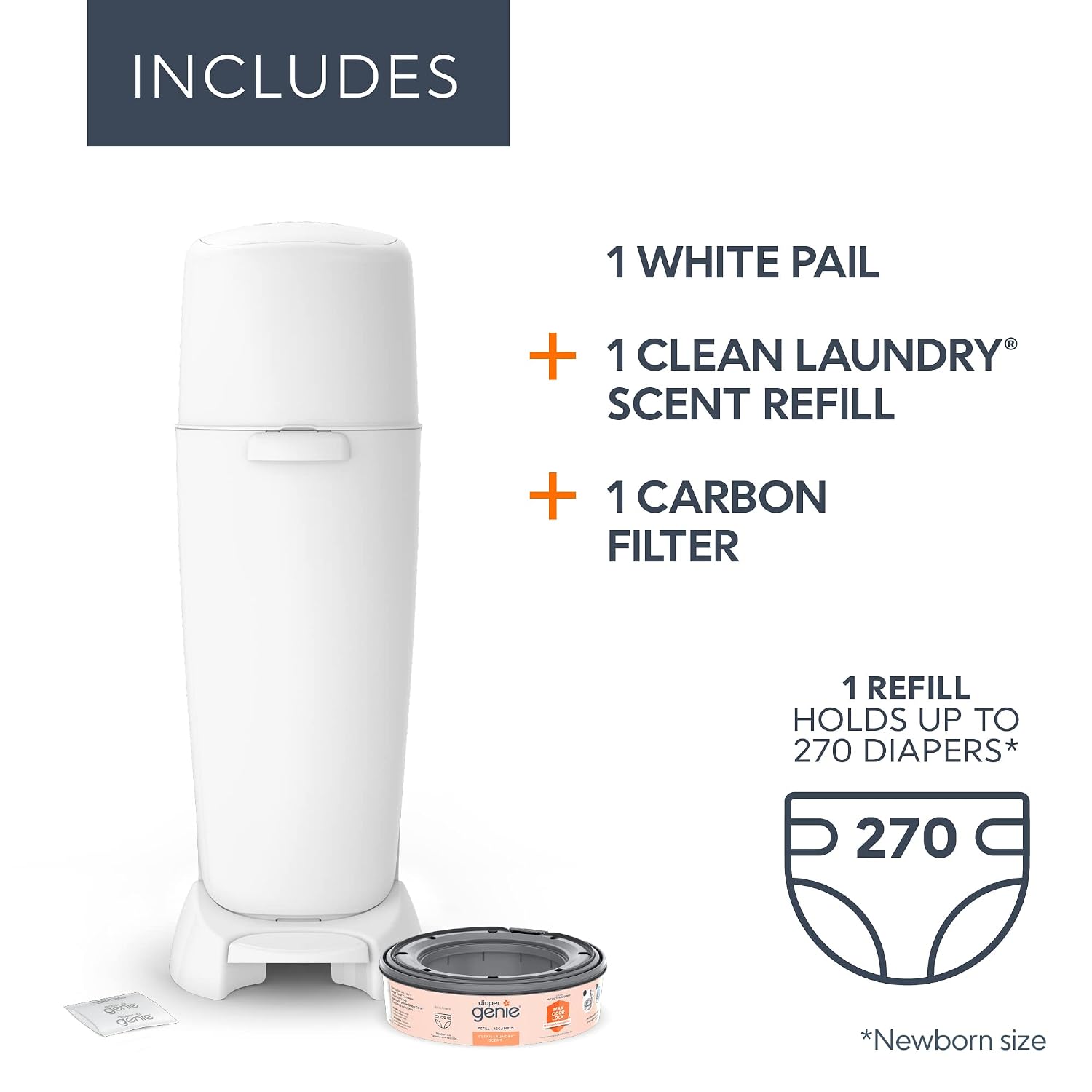Hands-Free Diaper Pail