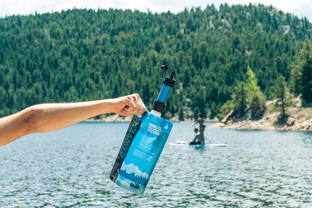Sawyer Products SP128 MINI Water Filtration System – Blue