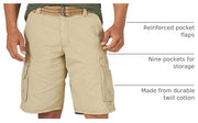 Men's Belted Wyoming Cargo Shorts