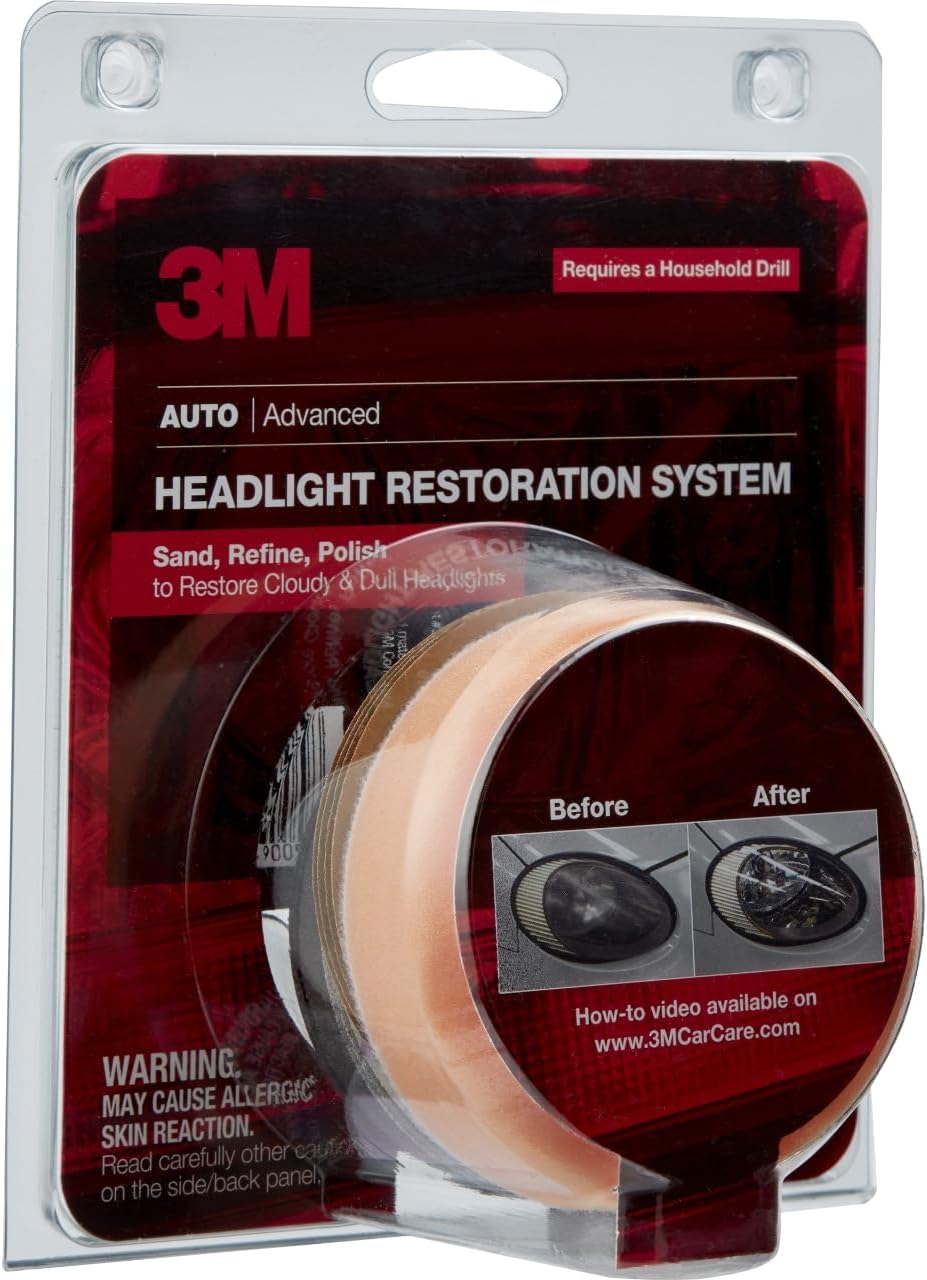 3M Headlight Lens Restoration System – 39008