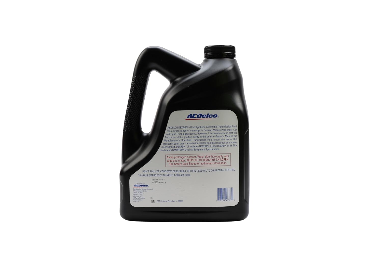ACDelco GM Dexron VI Automatic Transmission Fluid – 1 Gallon