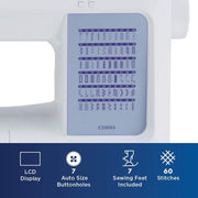 Computerized Sewing Machine with LCD