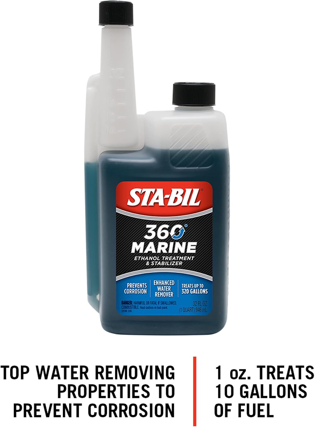 STA-BIL 360 Marine Fuel System Treatment – 32 Oz