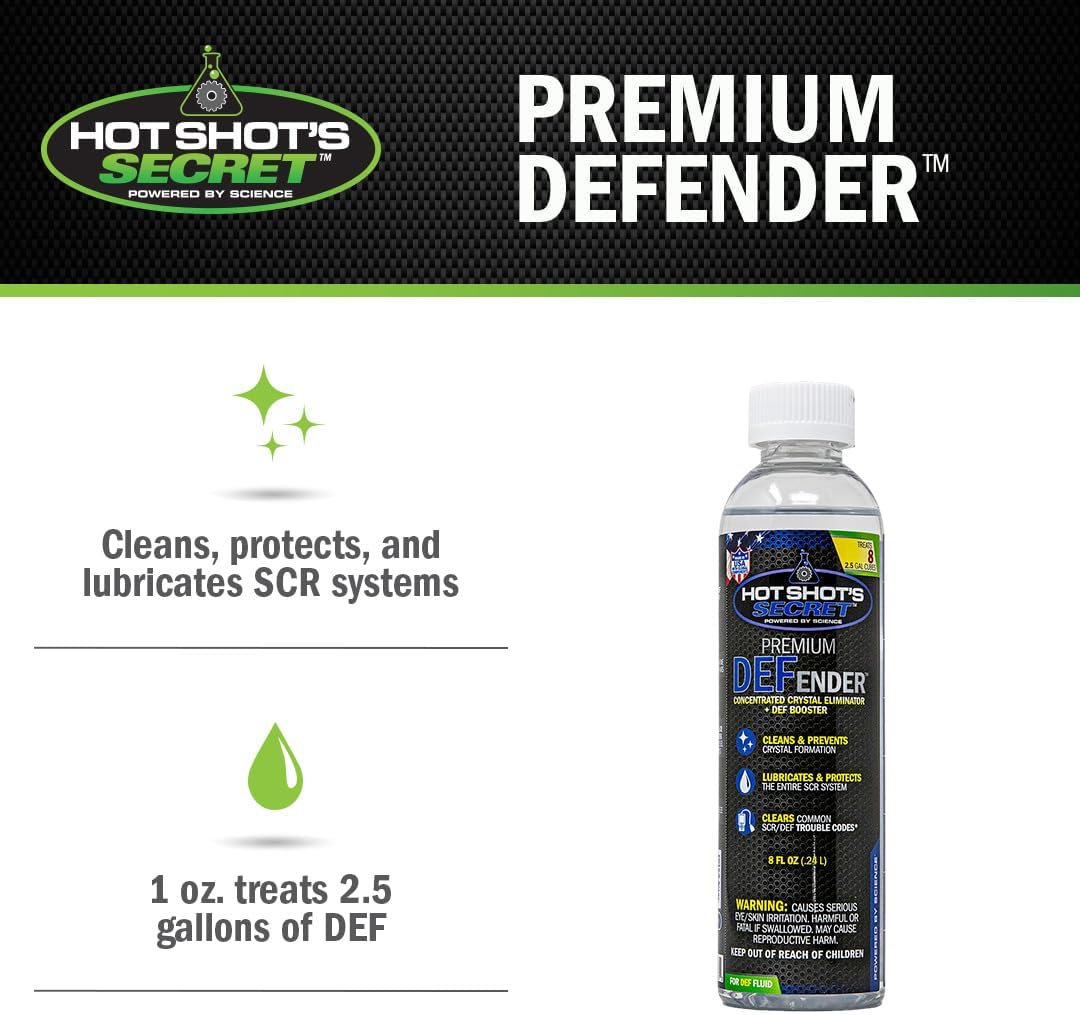 Hot Shot's Secret DEFender DEF Treatment Additive – 8 Oz