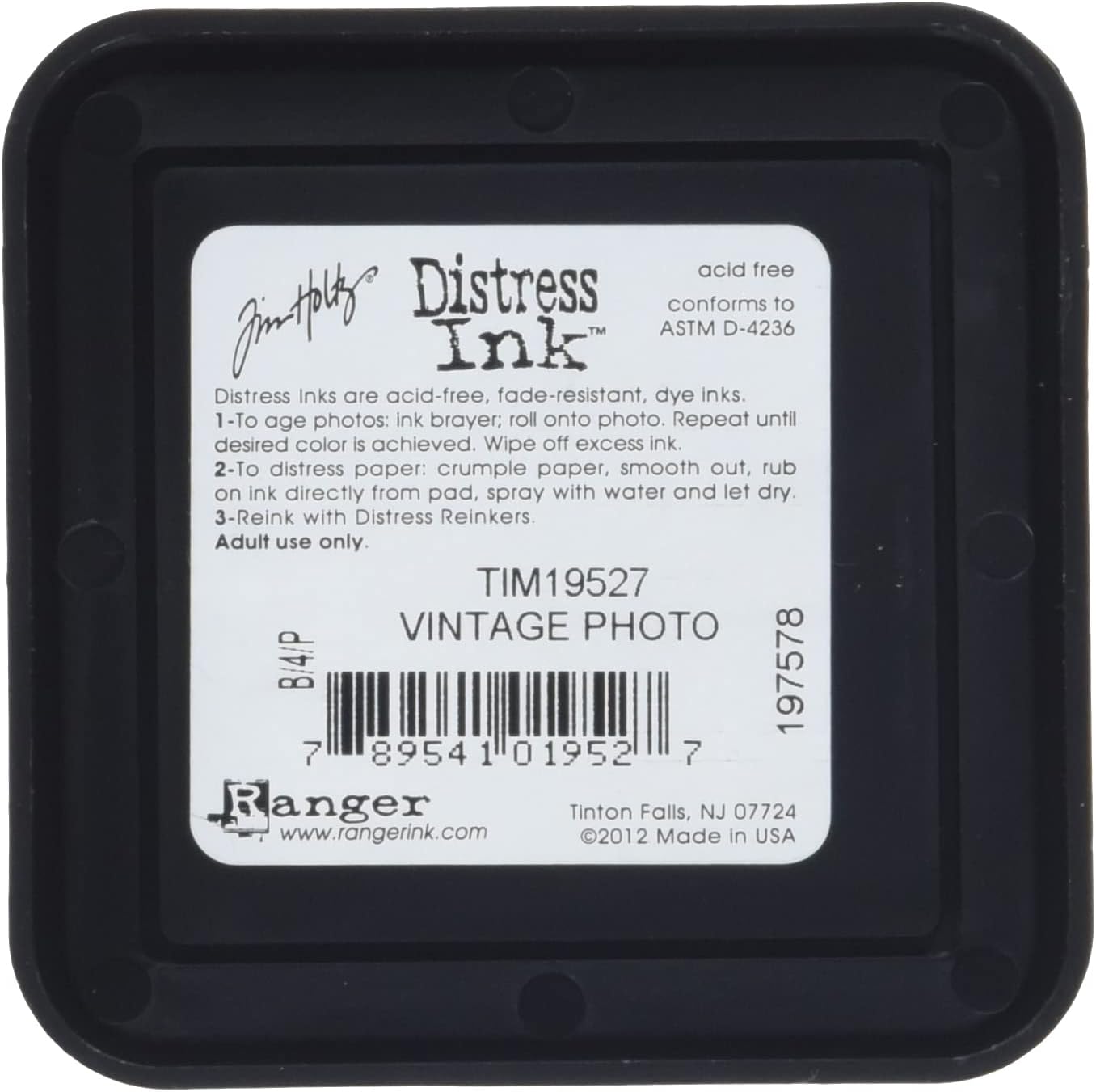 Vintage Distress Ink Pad