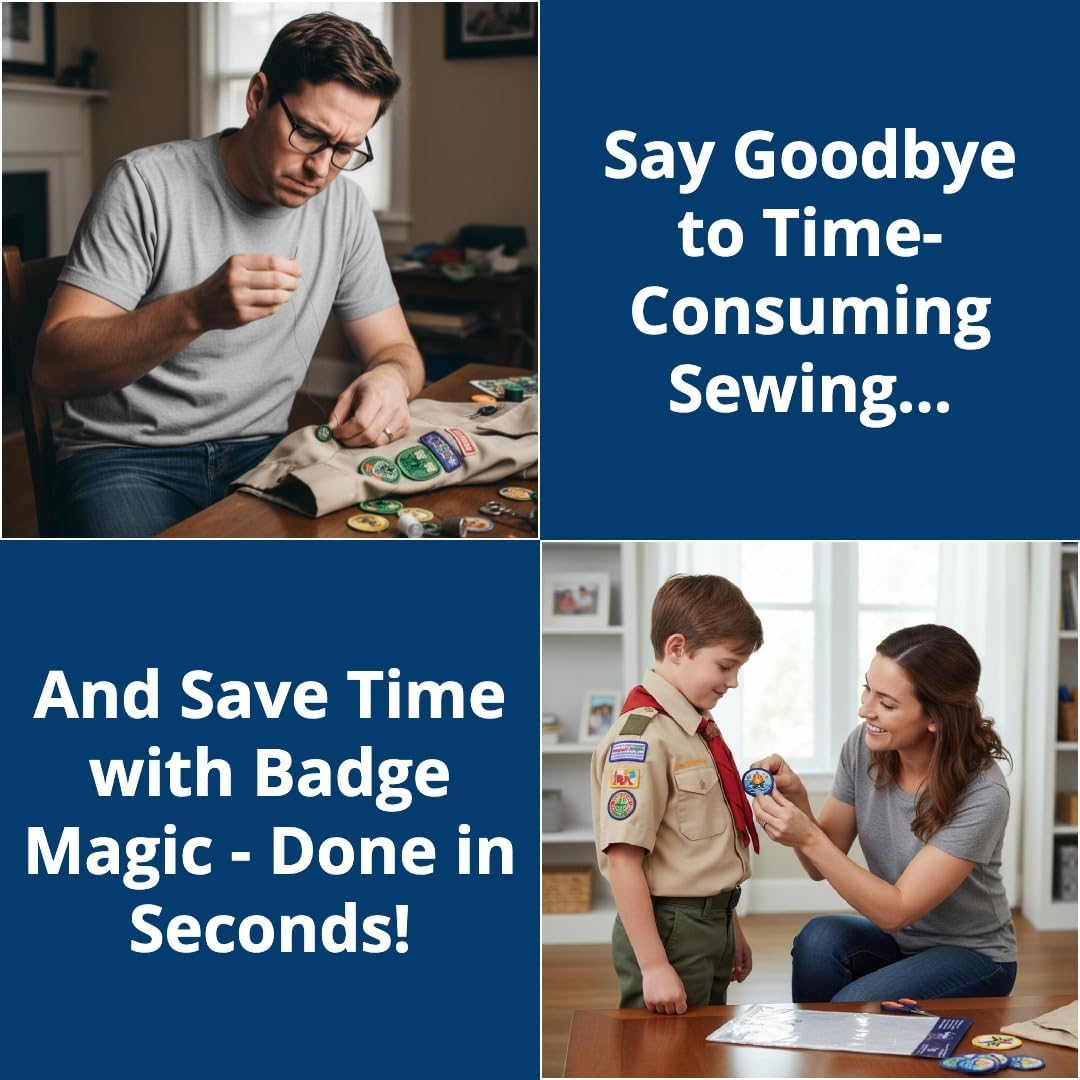 No-Sew Patch Adhesive Sheets