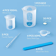 Silicone Resin Mixing Tool Kit