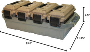 Stackable 4-Can Ammo Storage Crate