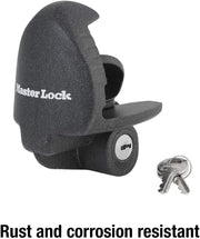 Master Lock Universal Trailer Coupler Lock – Black (379ATPY)