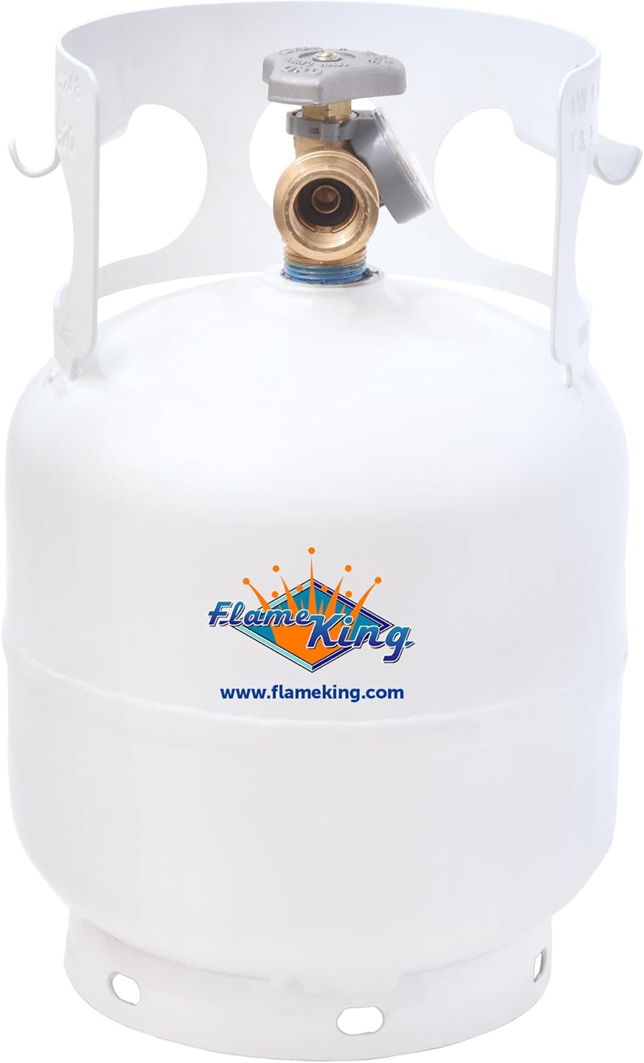 5 lb Steel Propane Tank with Built-In Gauge