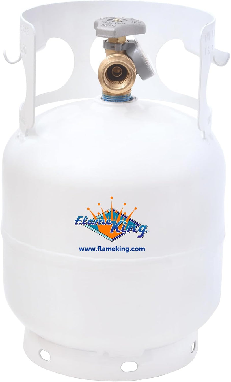 5 lb Steel Propane Tank with Built-In Gauge