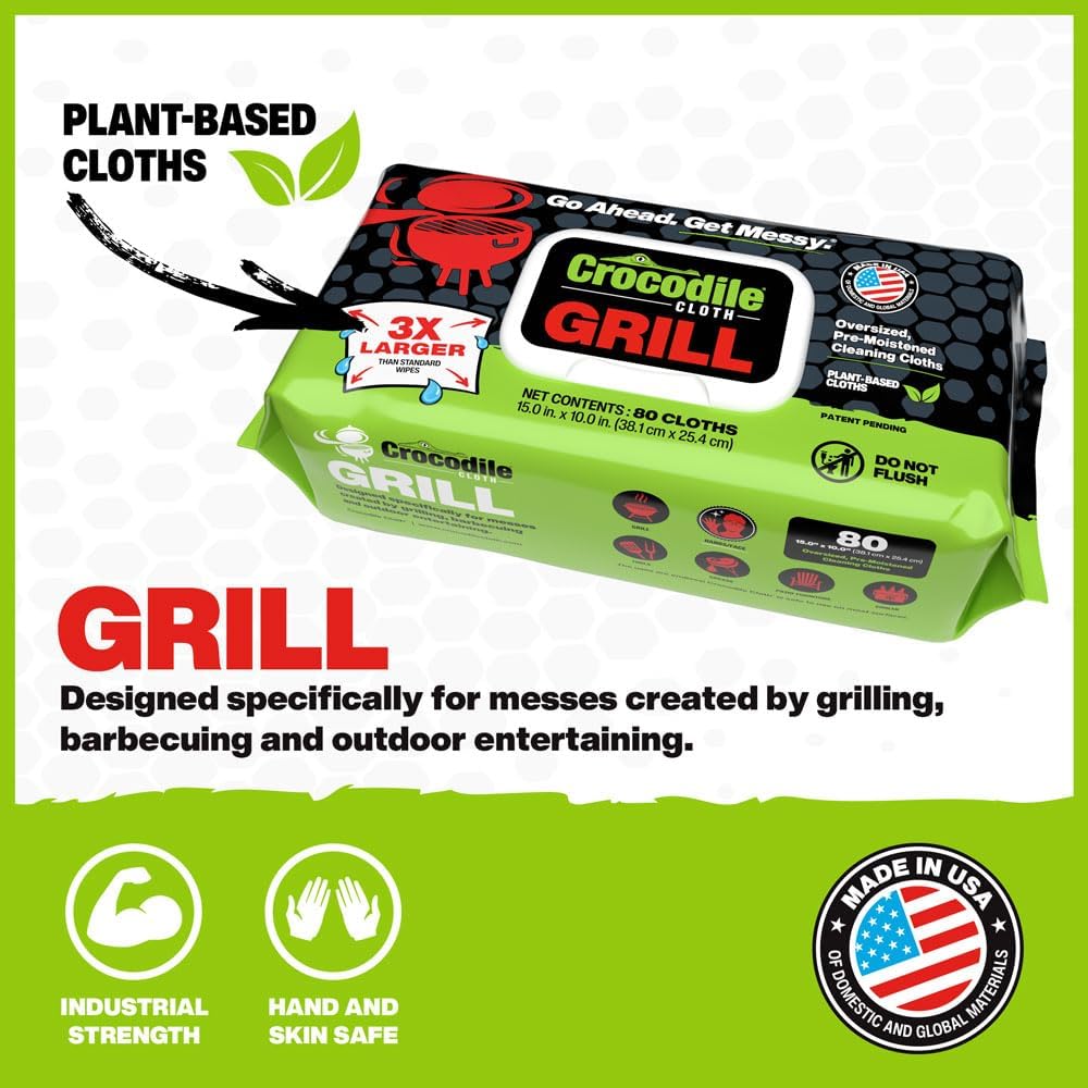 Food Safe Grill Wipes