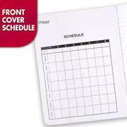 Mead Wide Ruled Composition Notebook, Black Marble, 100 Sheets