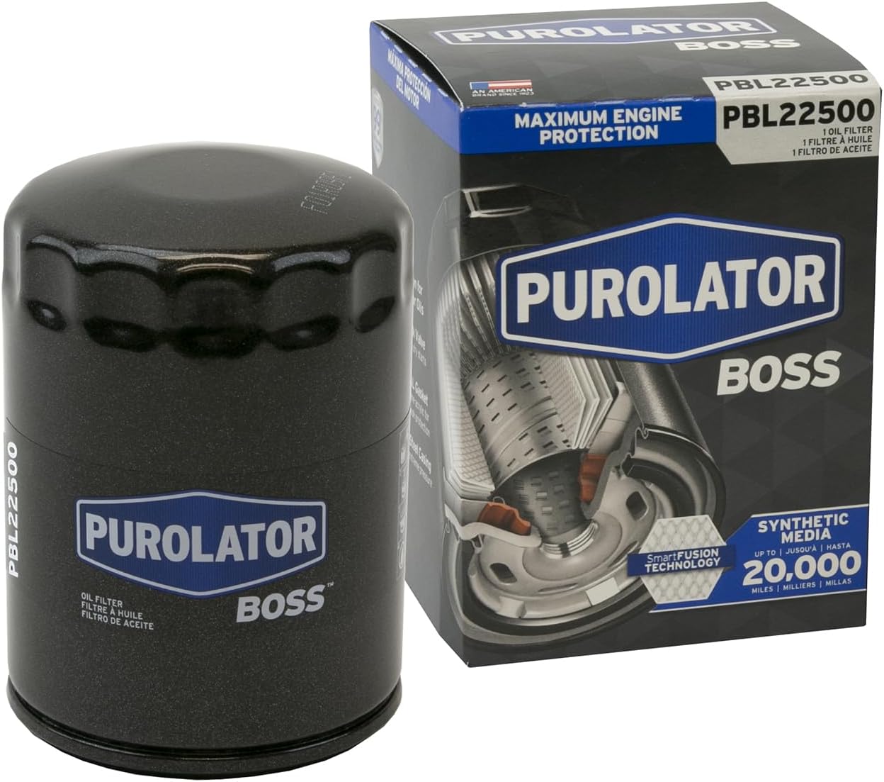 Maximum-Protection Spin-On Engine Oil Filter