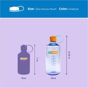 Nalgene 32 oz Narrow Mouth Water Bottle – BPA-Free
