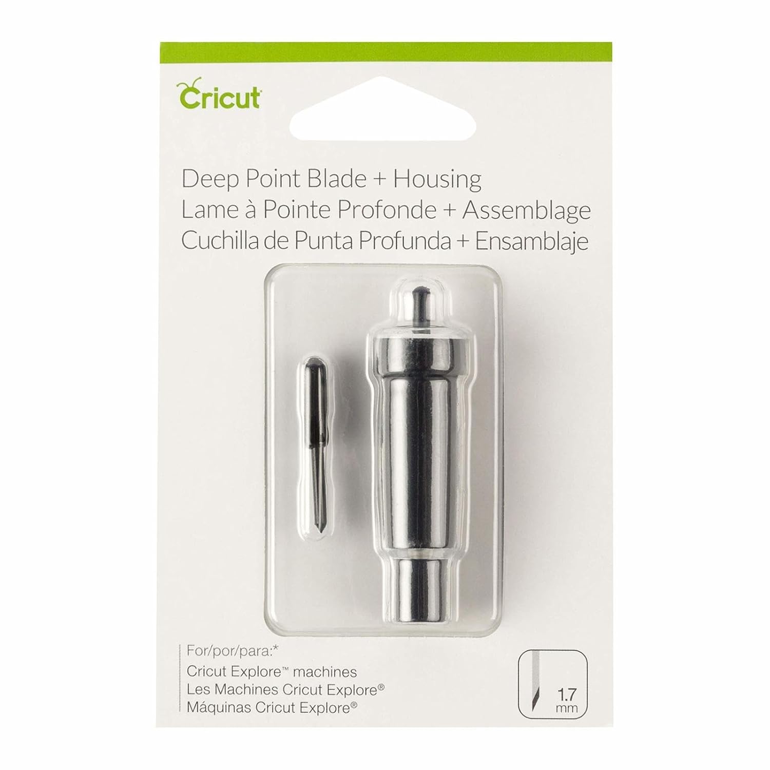 Deep-Point Cutting Blade with Housing – Up to 1.5 mm