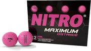 Maximum Distance Golf Balls (12-Pack)
