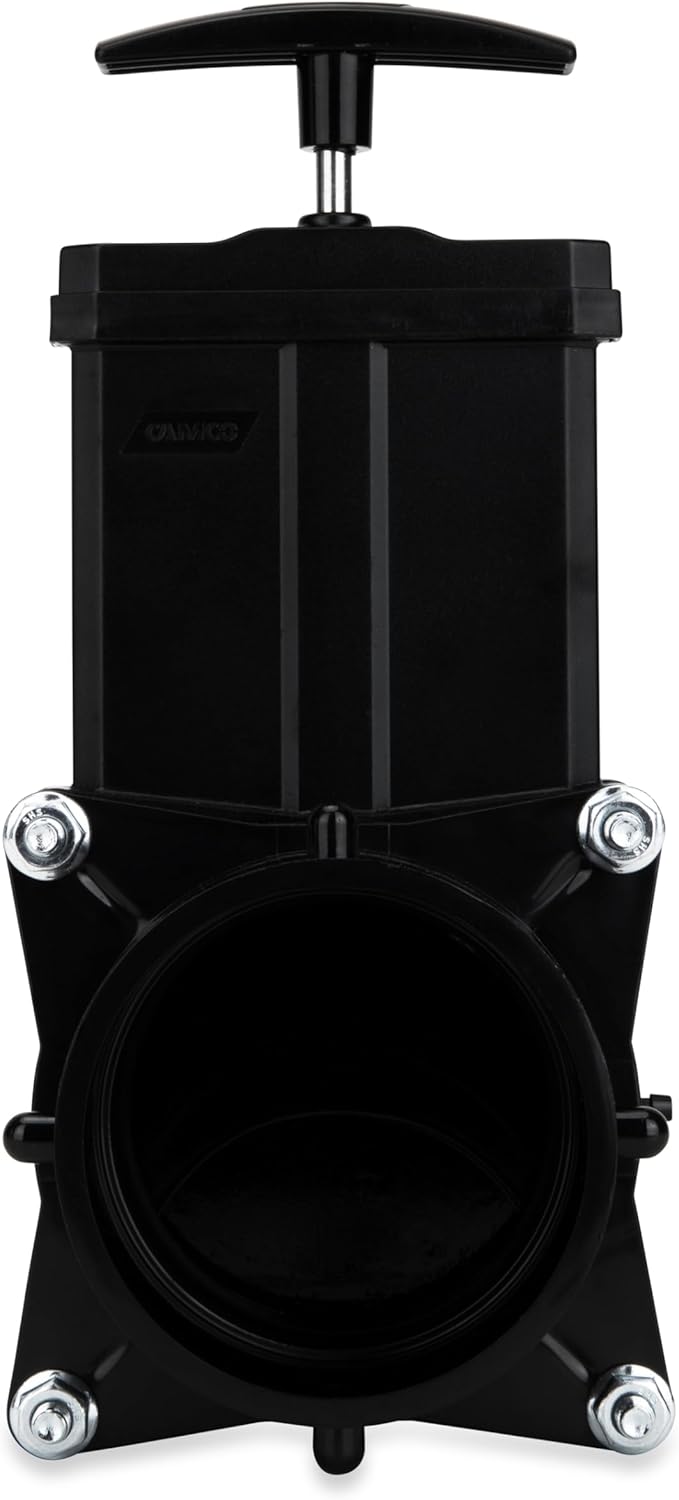 Camco RV Gate Valve with Clear Adapter – Model 39053