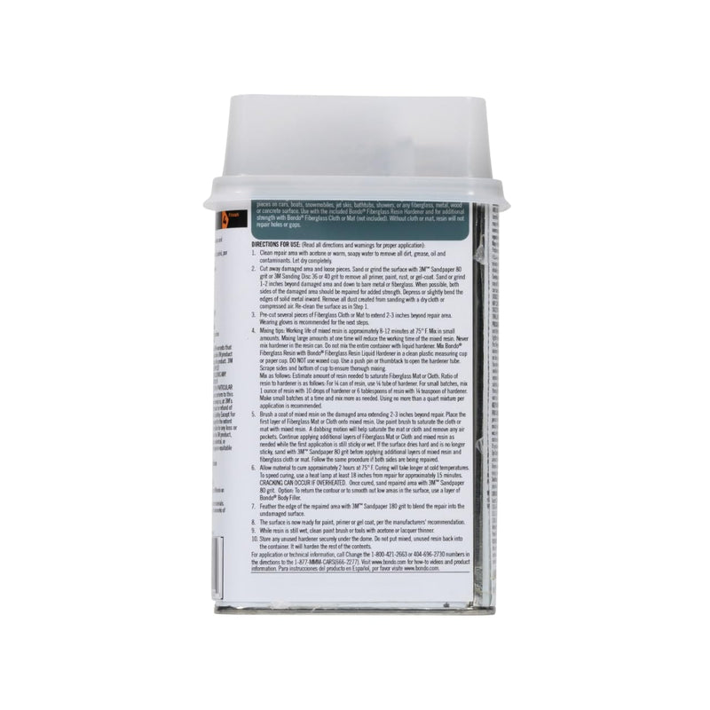 Stage 2 Waterproof Fiberglass Repair Resin – 0.9 Pint
